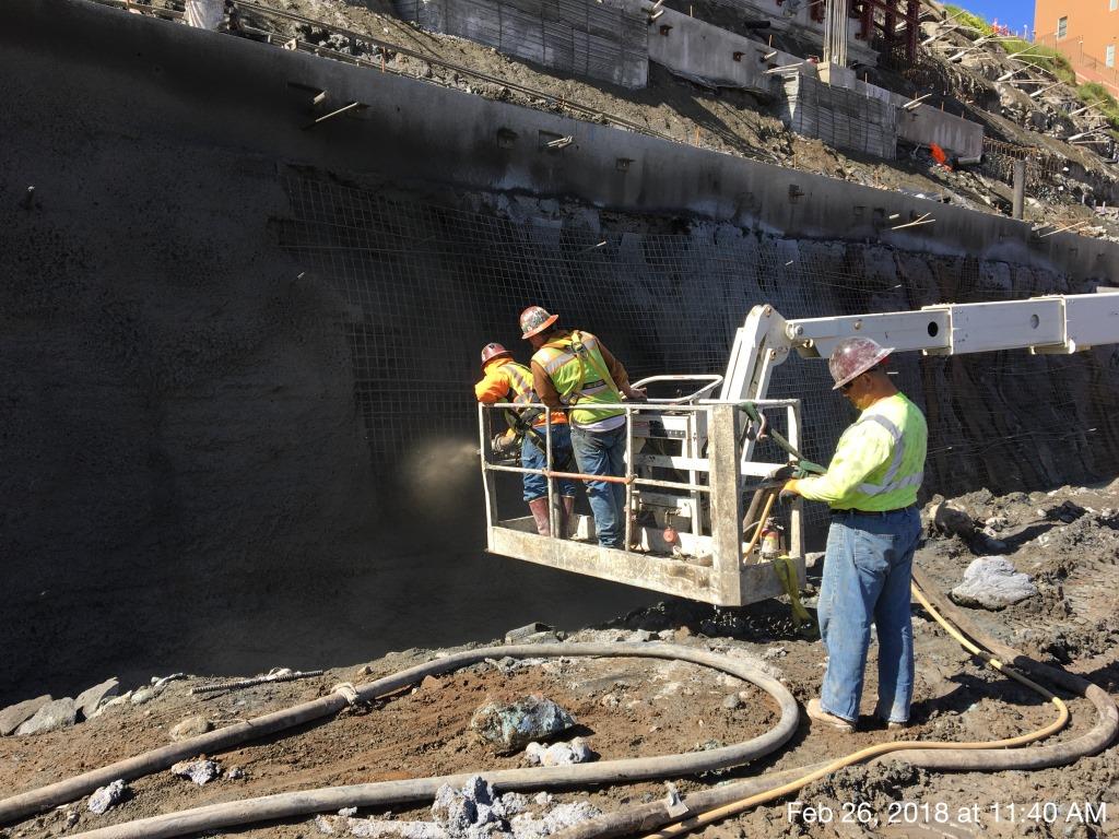 Shotcrete